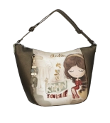 Anekke Muse pojemna torebka na ramię z dziewczynką