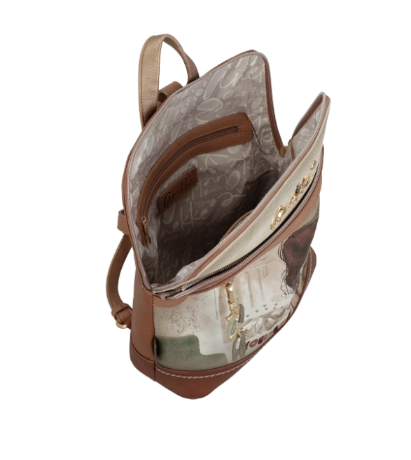 Anekke Muse plecak damski z pięknym nadrukiem