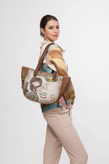 Anekke Muse duża torebka shopper z dziewczynką