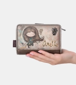 Anekke Real portfel średni sztywny RFID