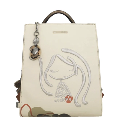 Anekke Sophia Gaia plecak z haftowanym motywem