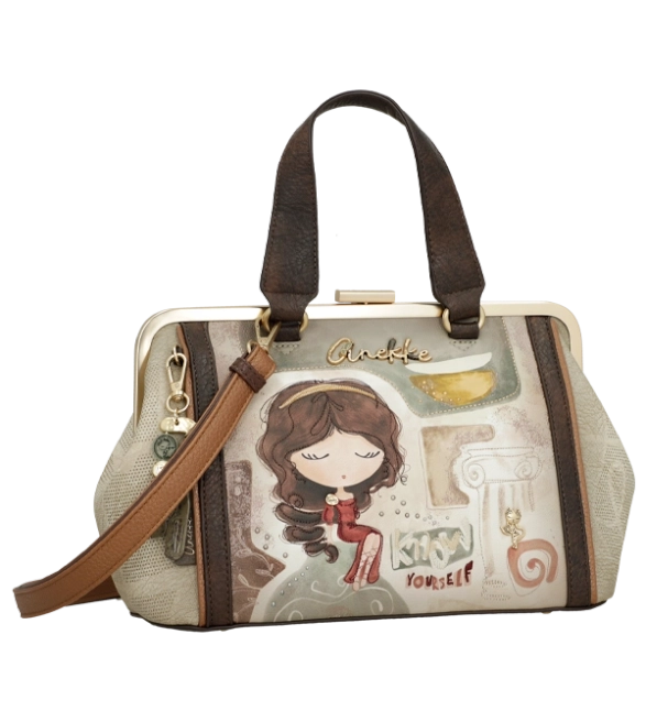 Anekke Muse torebka z uchwytami i długim paskiem