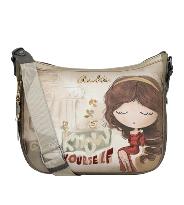 Anekke Muse torebka na ramię z nadrukiem dziewczynki