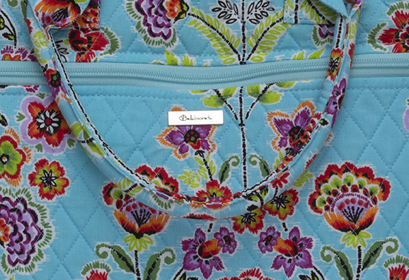 Bellaboreta torba sportowo - weekendowa bawełniana handmade