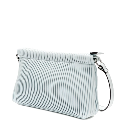 Keddo torebka na ramię plisowana jasnobłękitna