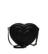 Emily&Noah mała czarna torebka w kształcie serca