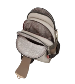 Anekke Muse śliczny plecak miejski z ozdobną klapką i nadrukiem