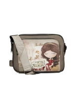 Anekke Muse torebka listonoszka z nadrukiem dziewczynki