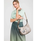 Anekke Muse Olympia półokrągła duża torebka z breloczkiem