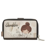 Anekke Sophia średni twardy portfel z ochroną RFID