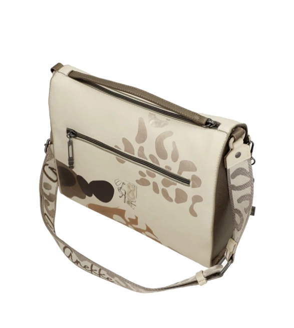 Anekke Sophia Gaia duża listonoszka na ramię z haftem