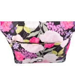 Pojemna torba shopper w kwiaty