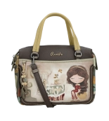 Anekke Muse pojemna torebka z uchwytami do ręki i długim paskiem