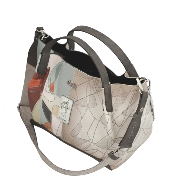 Anekke Sophia Auralis  pojemna torebka z uchwytami i długim paskiem