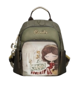 Anekke Muse plecak miejski z nadrukiem dziewczynki