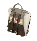 Anekke Muse kolorowy plecak z nadrukiem