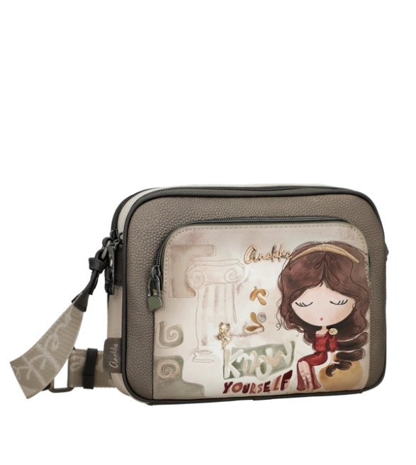 Anekke Muse torebka listonoszka z nadrukiem dziewczynki