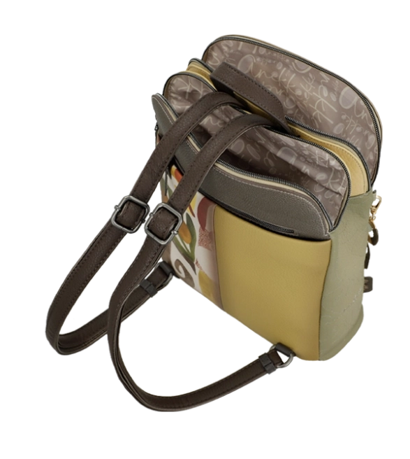 Anekke Muse plecak miejski z nadrukiem 