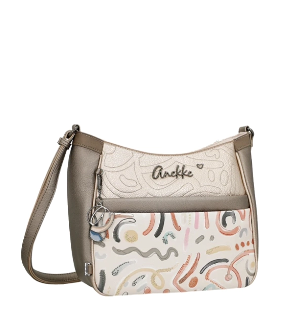 Anekke Muse Olympia pojemna kolorowa torebka na ramię