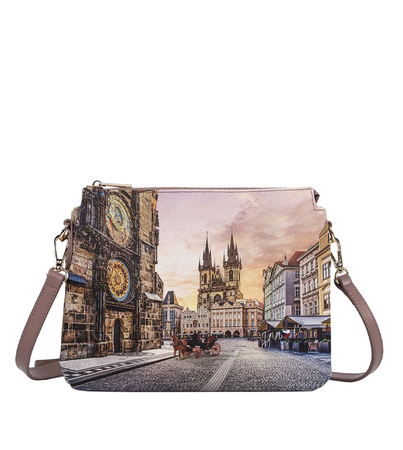 Ynot torebka na ramię z nadrukiem Pragi