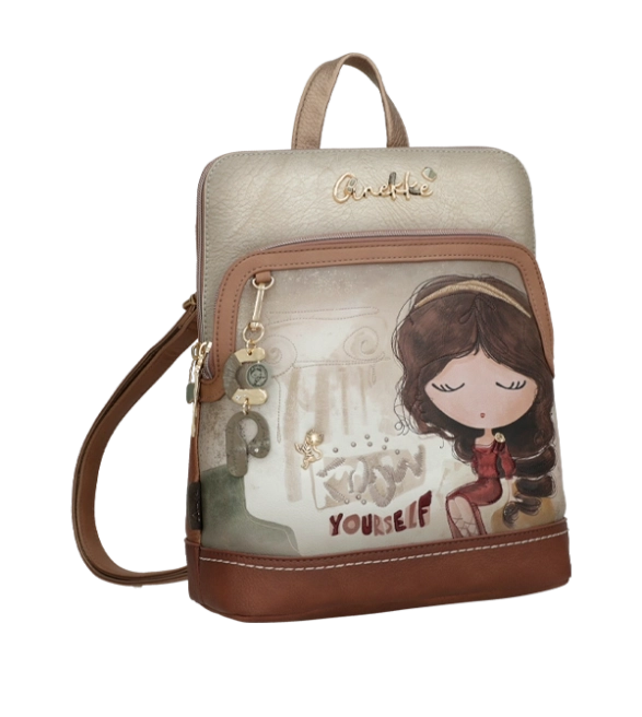 Anekke Muse plecak damski z pięknym nadrukiem