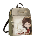 Anekke Muse plecak miejski z nadrukiem 