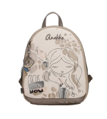 Anekke Muse Olympia plecak z nadrukiem i brelokiem