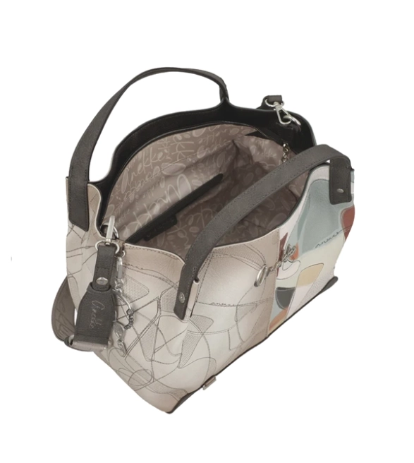 Anekke Sophia Auralis  pojemna torebka z uchwytami i długim paskiem