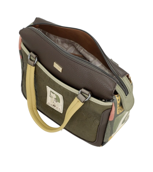 Anekke Muse pojemna torebka z uchwytami do ręki i długim paskiem