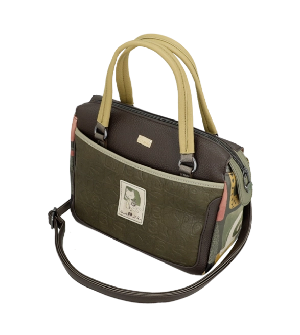 Anekke Muse pojemna torebka z uchwytami do ręki i długim paskiem