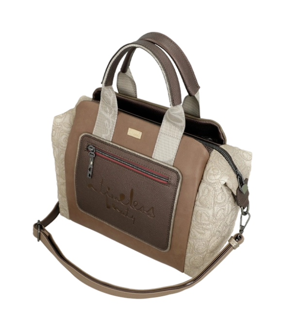 Anekke Muse torebka kuferek z krótkimi uchwytami i długim paskiem