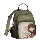 Anekke Muse plecak miejski z nadrukiem dziewczynki