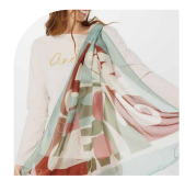 Anekke Muse szal prostokątny