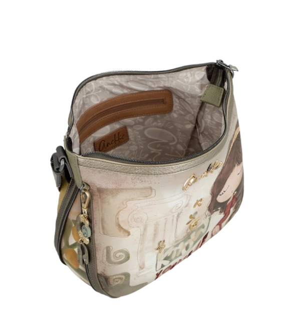 Anekke Muse torebka na ramię z nadrukiem dziewczynki