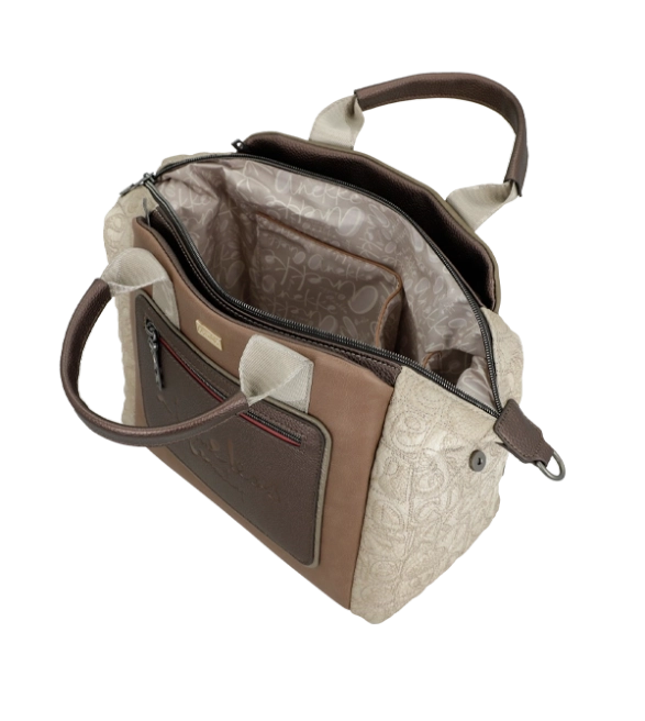 Anekke Muse torebka kuferek z krótkimi uchwytami i długim paskiem