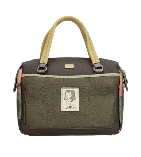 Anekke Muse pojemna torebka z uchwytami do ręki i długim paskiem