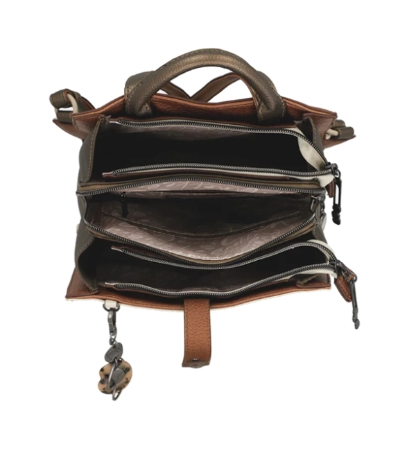 Anekke Sophia Gaia plecak z haftowanym motywem