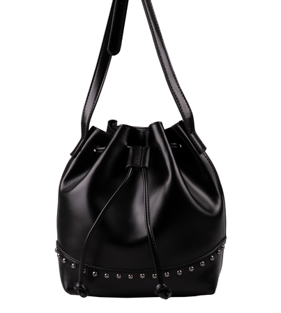 Menbur czarna torebka średni worek