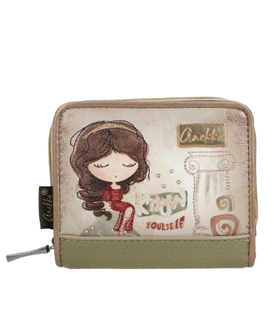 Anekke Muse mały sztywny portfel z ochroną RFID