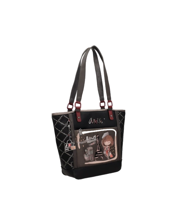 Anekke Mademoiselle duża shopperka z dziewczynką