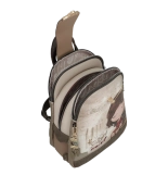 Anekke Muse śliczny plecak miejski z ozdobną klapką i nadrukiem