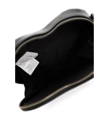 Emily&Noah mała czarna torebka w kształcie serca