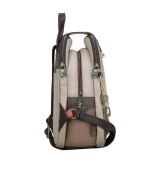 Anekke Muse śliczny plecak miejski z ozdobną klapką i nadrukiem