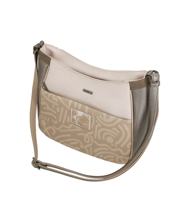 Anekke Muse Olympia pojemna kolorowa torebka na ramię