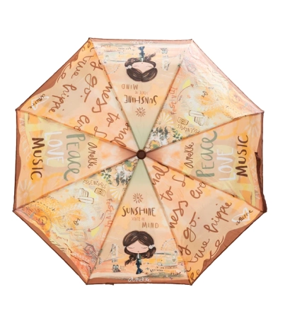Anekke parasol manualny Peace & Love