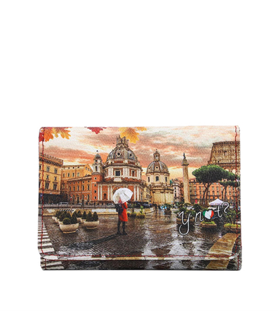 Portfel średniej wielkości z motywem Rzymu