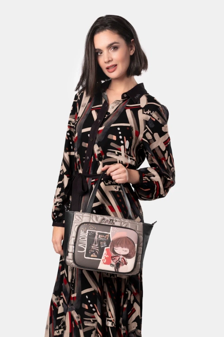 Anekke Mademoiselle torebka shopper z dziewczynką