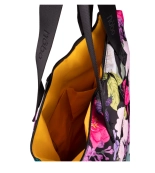 Pojemna torba shopper w kwiaty