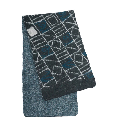 Anekke duży miękki szal ze wzorem