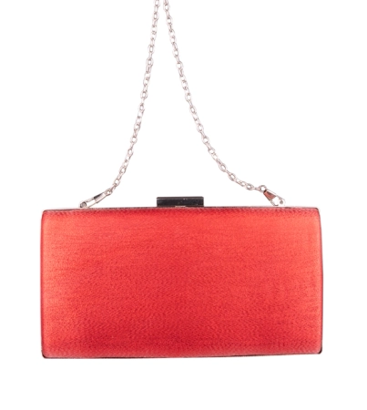 Czerwona torebka wieczorowa